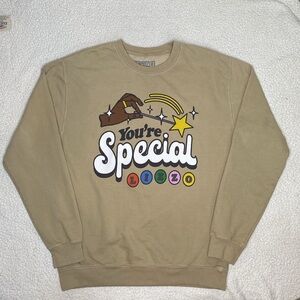 Lizzo Your Special, Sasha Be Fluting Crewneck Sweatshirt: Size Extra Large